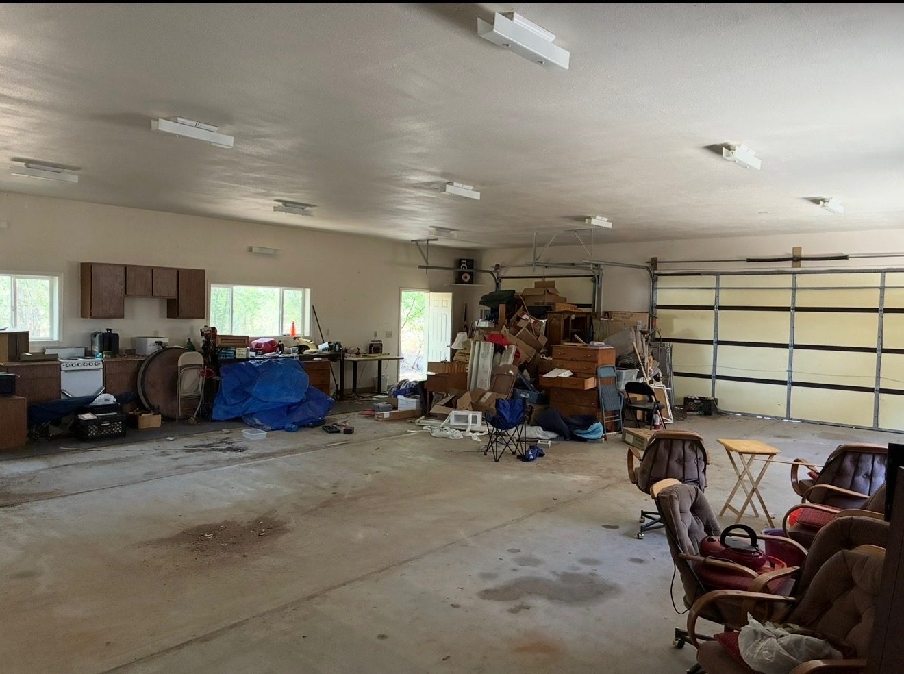 Before: GARAGE & SHOP CLEANOUT