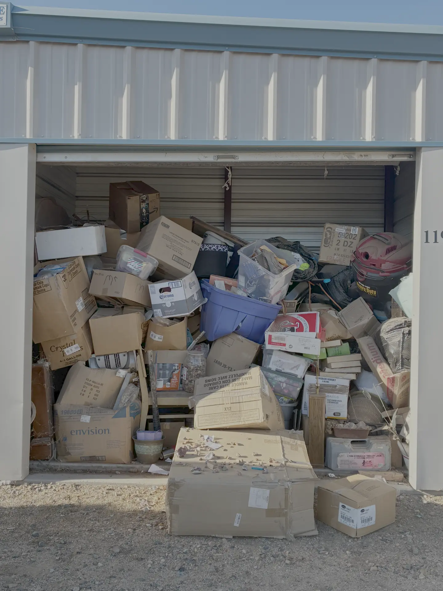 Before: STORAGE UNIT CLEANOUT